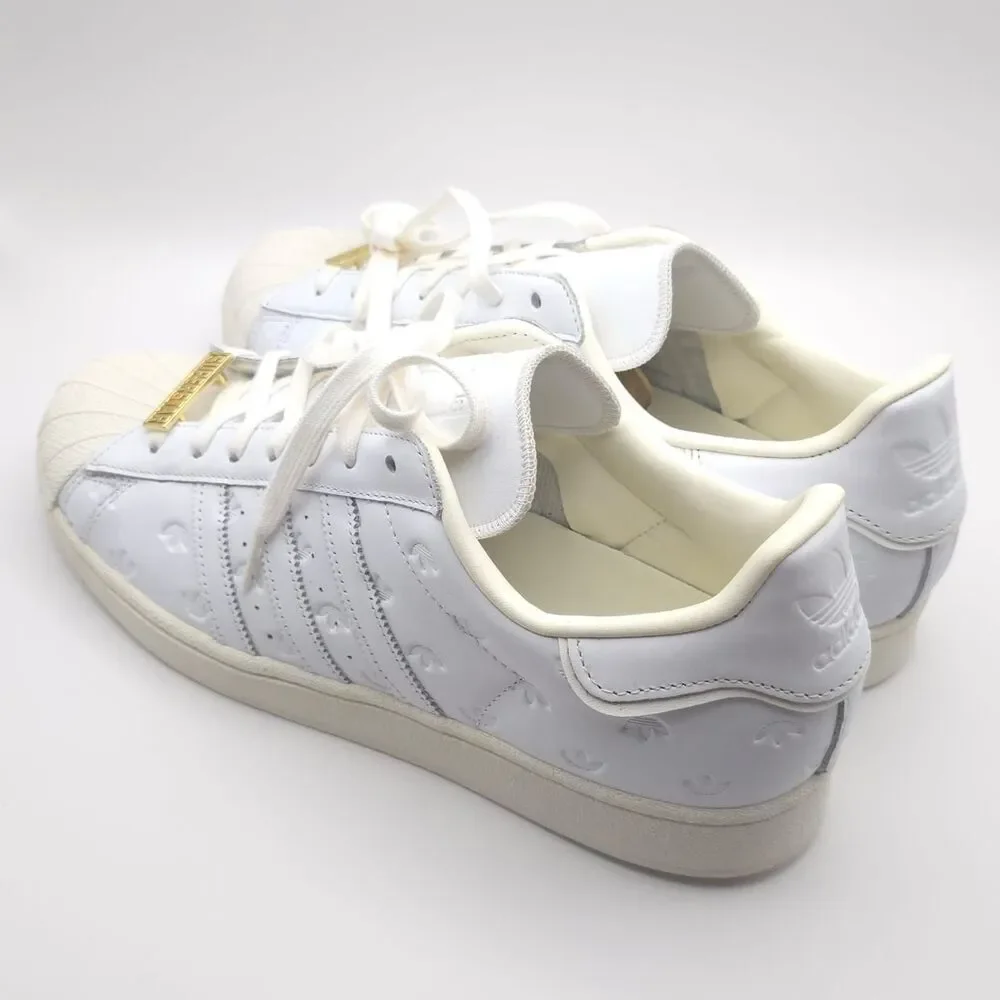 Adidas New Men's Size 11 Originals Superstar White Gold‎ Shoes Sneakers GY0025